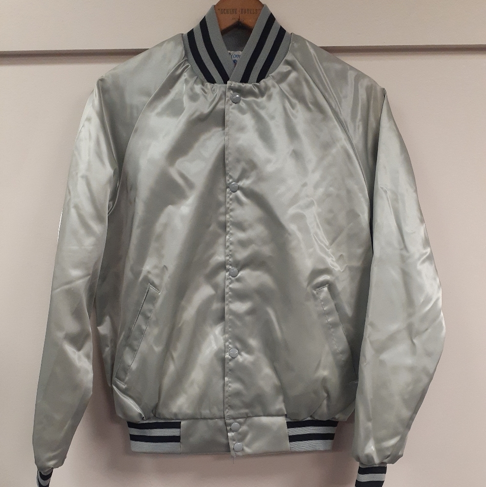 Satin Bomber Jacket